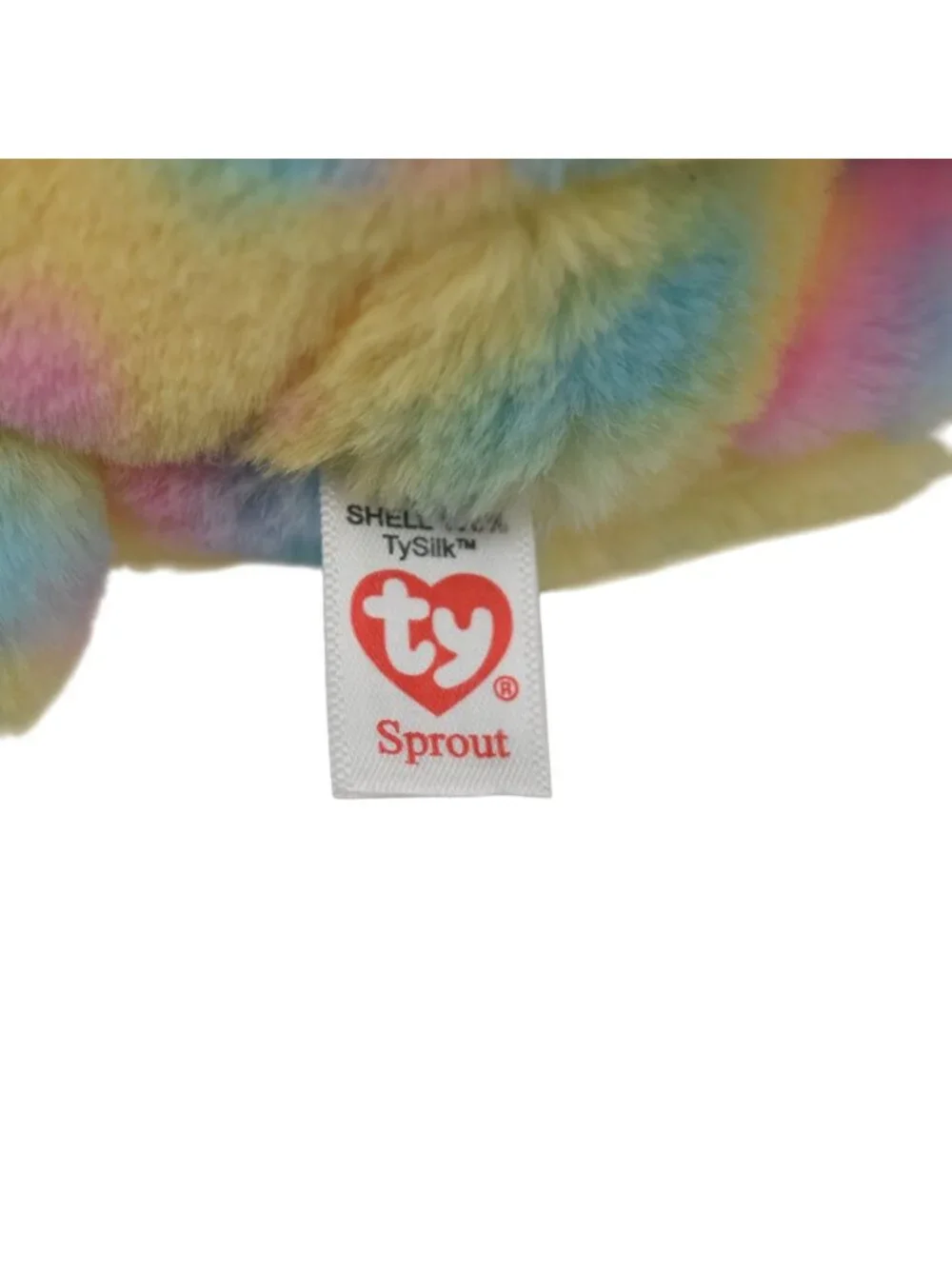 Ty Beanie Babies Sprout Plush Bunny With Easter Egg Multicolor